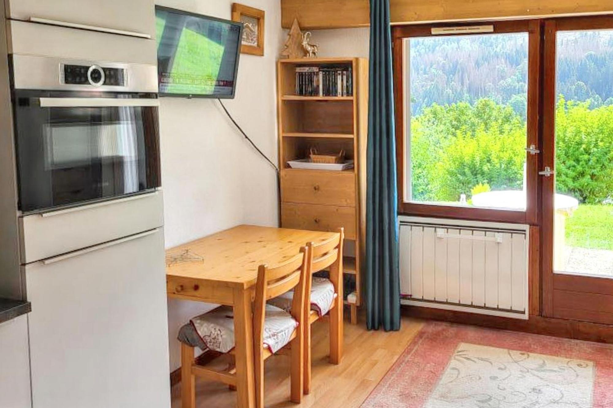 Studio Accueillant A Cordon Vue Mont Blanc 22 M² Parking Inclus Екстериор снимка
